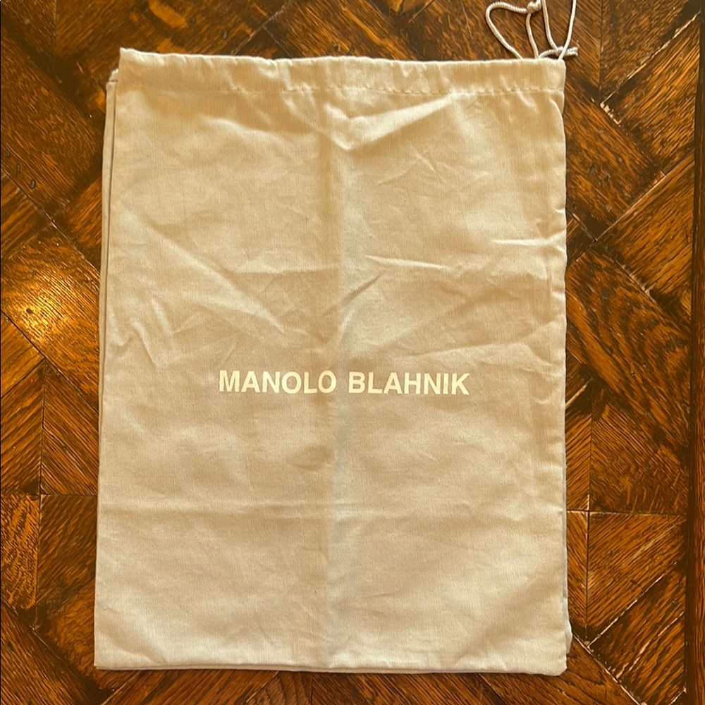 Pair of Manolo Blahnik dust bags